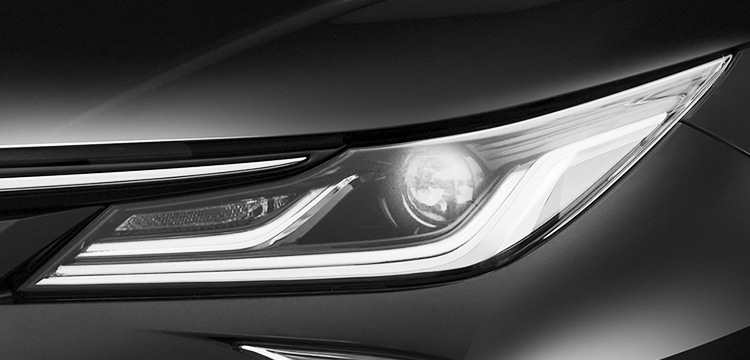 Hệ thống cụm đèn pha trước LED thông minh